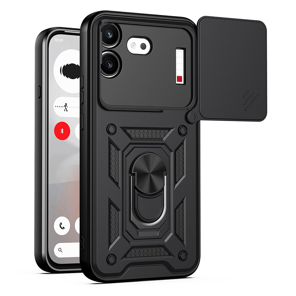 Tok a Nothing Phone (4b) készülékhez, Techsuit, CamShield, Fekete