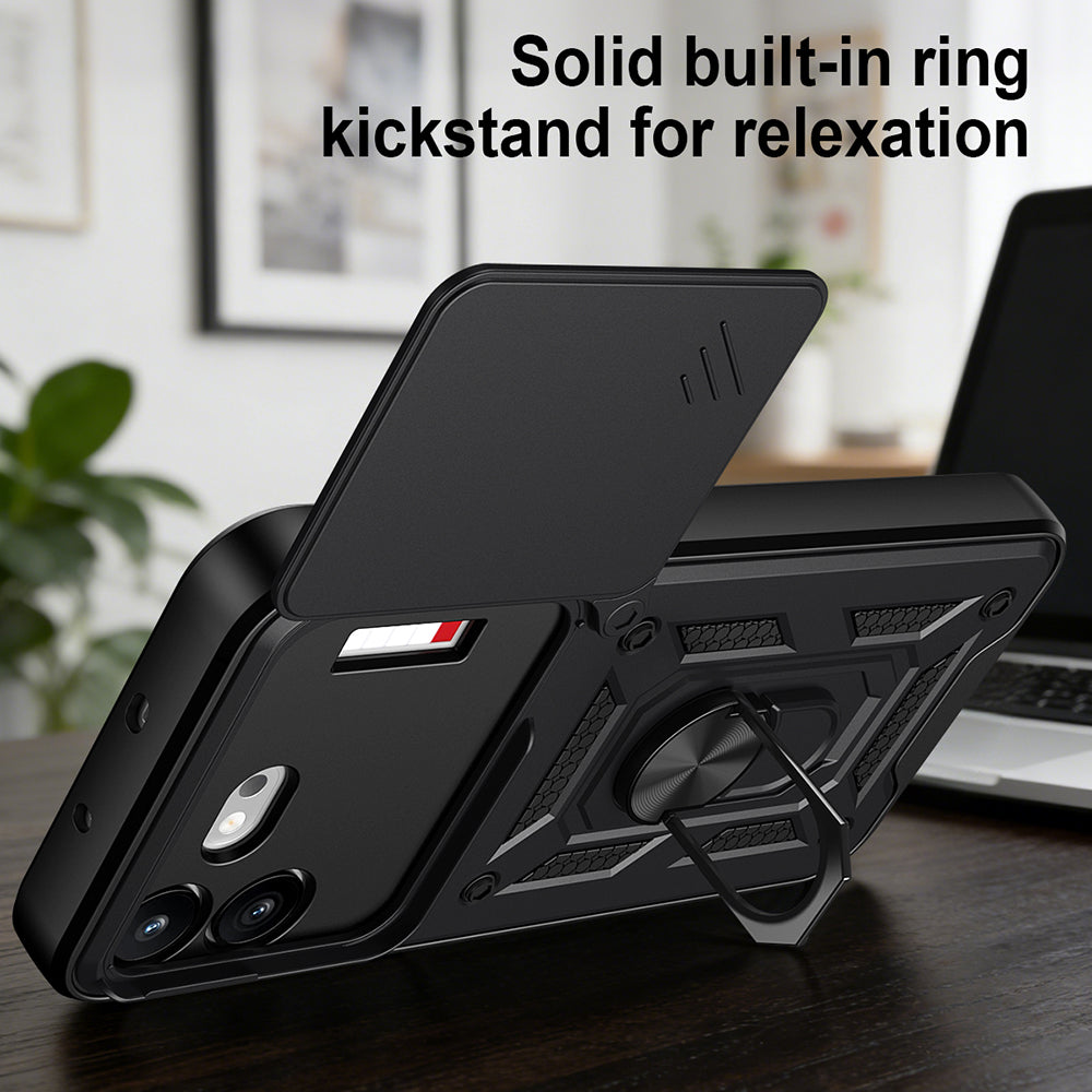 Tok a Nothing Phone (4b) készülékhez, Techsuit, CamShield, Fekete