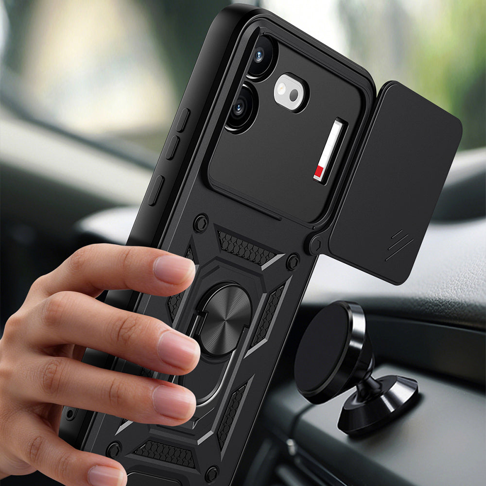 Tok a Nothing Phone (4b) készülékhez, Techsuit, CamShield, Fekete