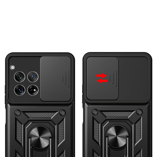 Tok OnePlus 12R-hez, Techsuit, CamShield, Rózsaszín