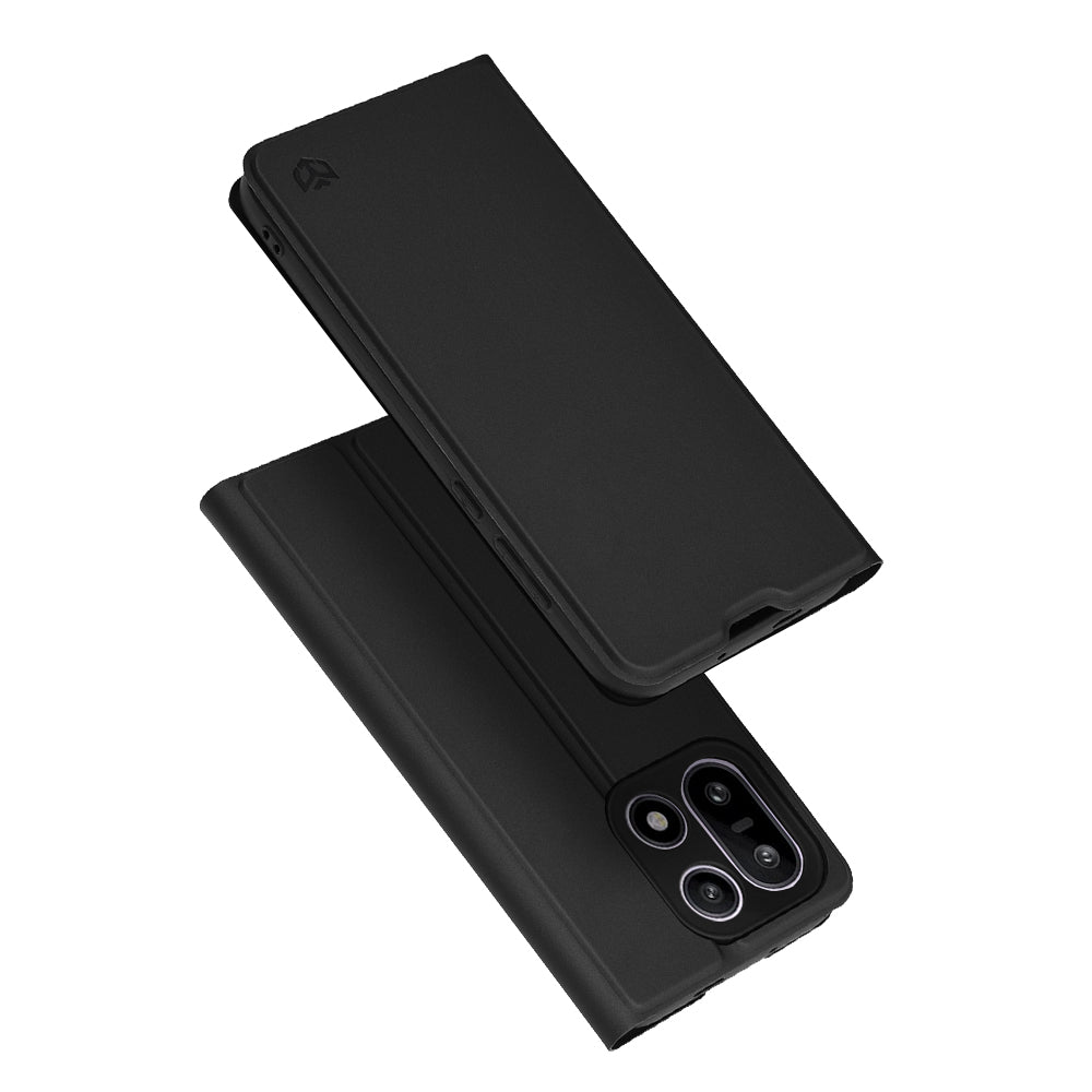 Tok a OnePlus 15-höz, Techsuit, Magskin Book, Fekete