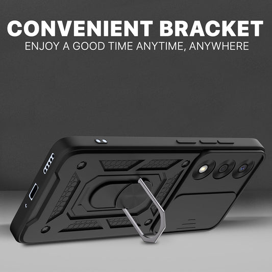 Tok OnePlus Nord 5-hez, Techsuit, CamShield, Fekete