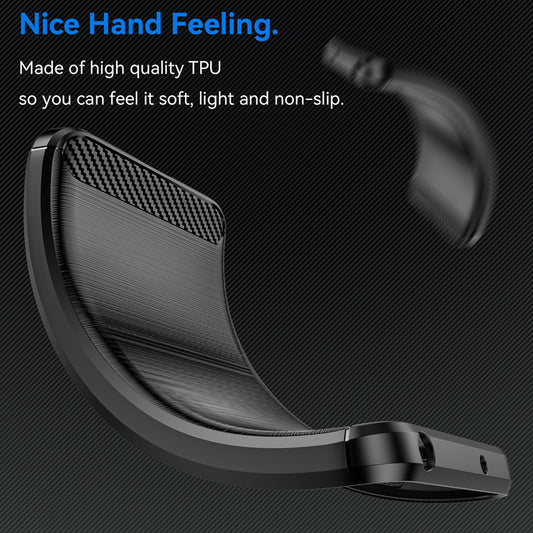 Tok OnePlus Nord 4-hez, Techsuit, Karbon, Fekete