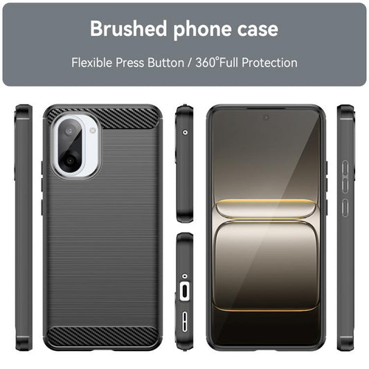 Tok OnePlus Nord CE5-hez, Techsuit, karbon, fekete