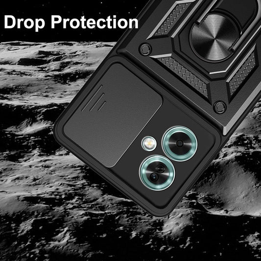 Tok OnePlus Nord N30 SE / Oppo A79 készülékhez, Techsuit, CamShield, Fekete