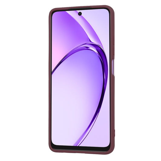 Tok a Oppo A3 4G / A3 5G készülékhez, Techsuit, SoftFlex, Cseresznyepiros