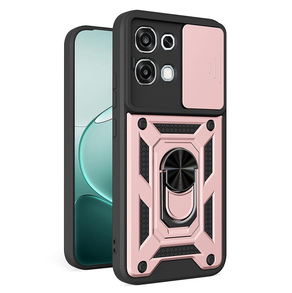 Tok Oppo A6 Pro 5G / A6 Pro 4G-hez, Techsuit, CamShield, Rózsaarany