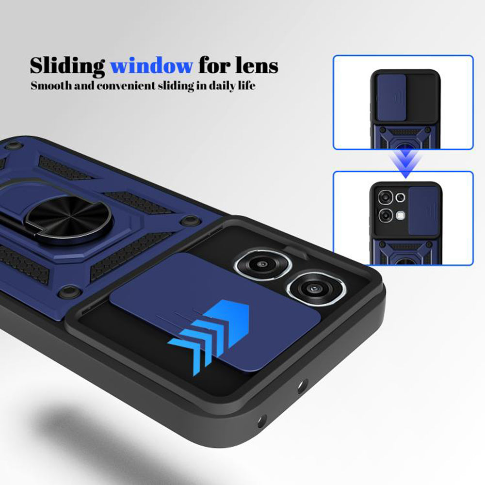 Tok Oppo A6 Pro 5G / A6 Pro 4G-hez, Techsuit, CamShield, Rózsaarany