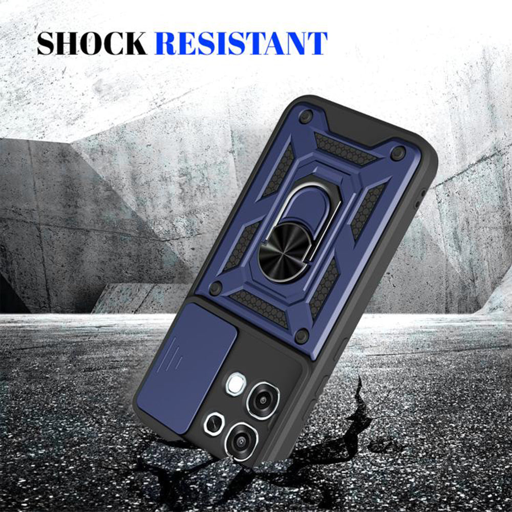 Tok Oppo A6 Pro 5G / A6 Pro 4G-hez, Techsuit, CamShield, Rózsaarany