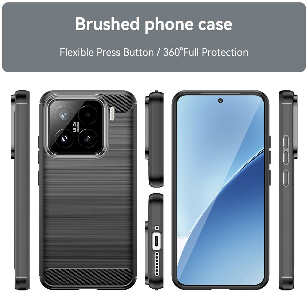 Tok Oppo A6 Pro 5G / A6 Pro 4G-hez, Techsuit, Szén, Fekete