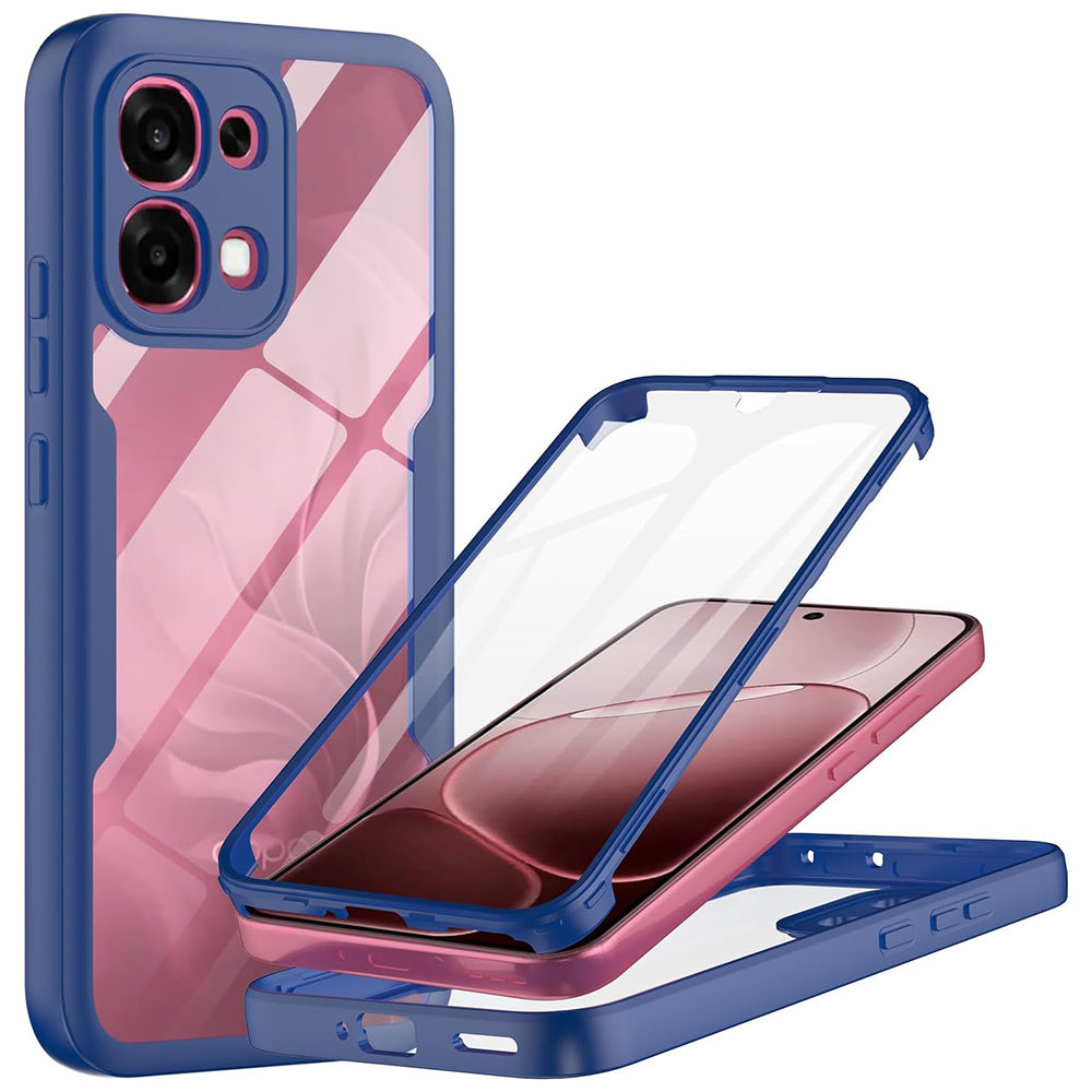 Tok a Oppo A6 Pro 5G / A6 Pro 4G készülékhez, Techsuit, ColorVerse 360, Kék