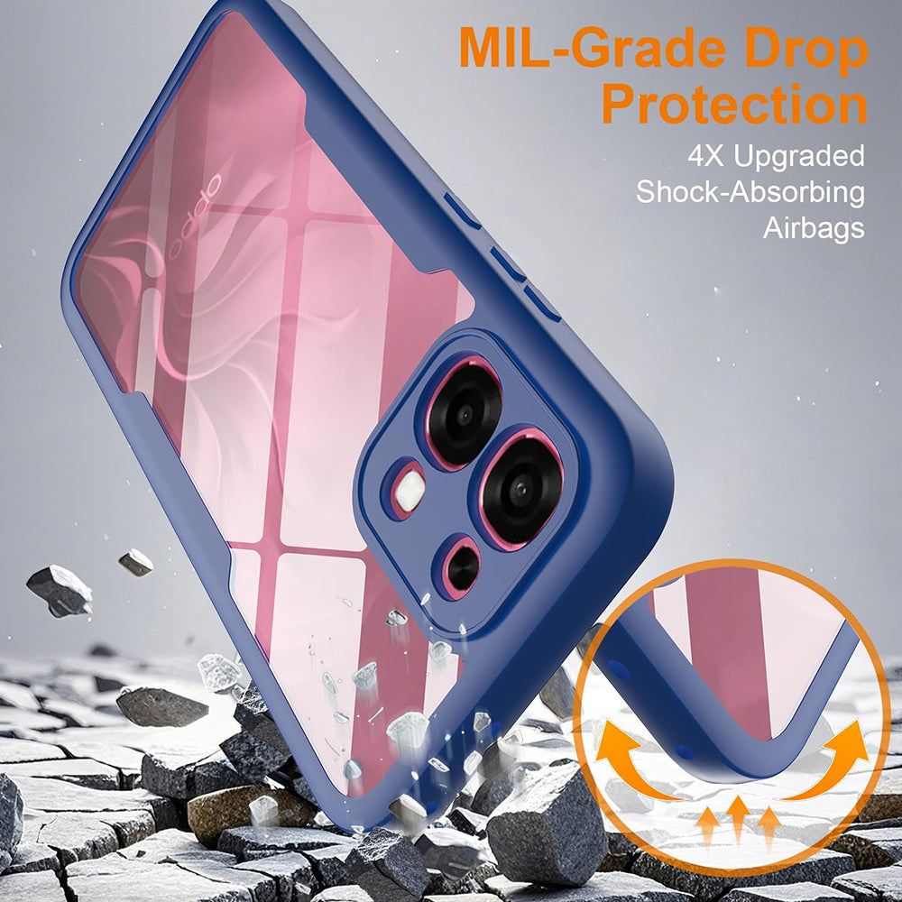 Tok a Oppo A6 Pro 5G / A6 Pro 4G készülékhez, Techsuit, ColorVerse 360, Kék