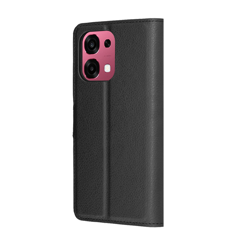 Tok Oppo A6 Pro 5G / A6 Pro 4G készülékhez, Techsuit, Leather Folio, Fekete