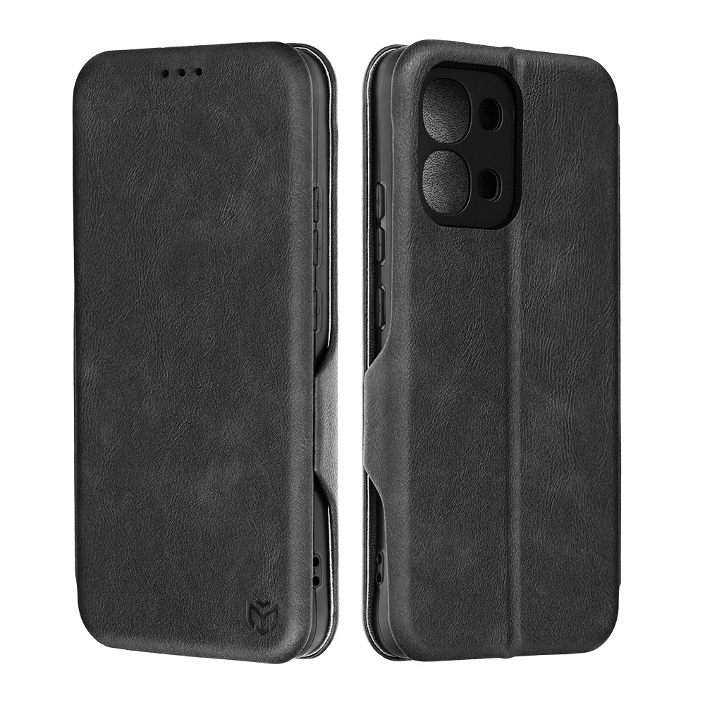 Tok Oppo A6 Pro 5G / A6 Pro 4G-hez, Techsuit, Safe Wallet Plus, Fekete
