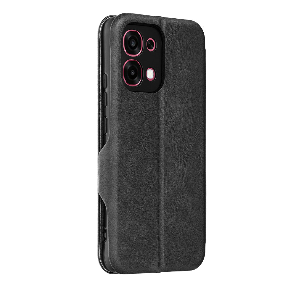 Tok Oppo A6 Pro 5G / A6 Pro 4G-hez, Techsuit, Safe Wallet Plus, Fekete