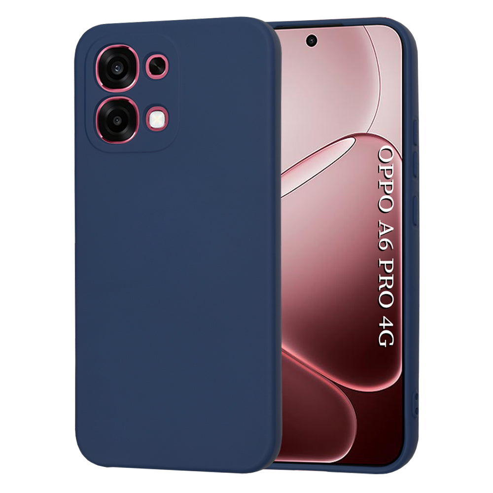 Tok a Oppo A6 Pro 5G / A6 Pro 4G készülékhez, Techsuit, SoftFlex, Tengerészkék