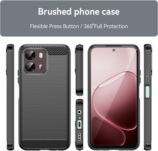 Tok Oppo A6k 4G / A6x 4G / A6x / A6 4G, Techsuit, karbon, kék