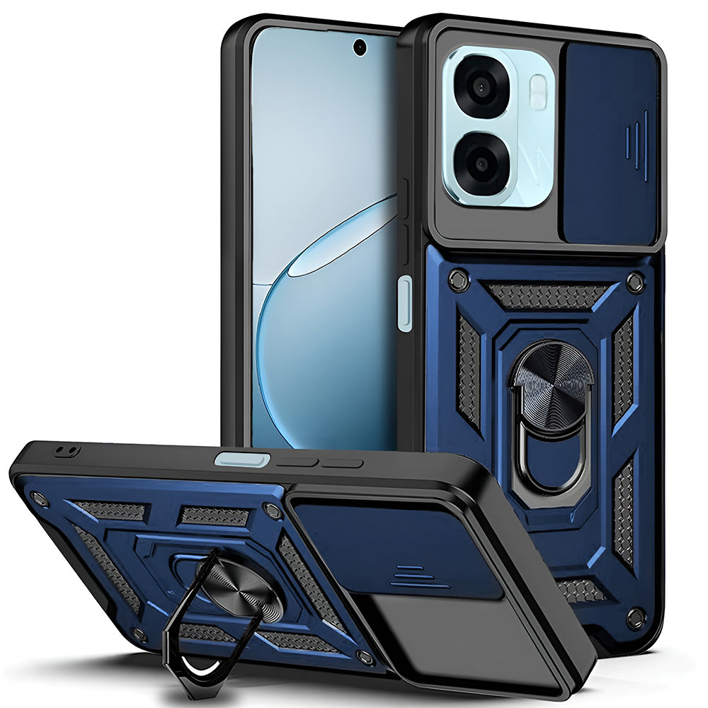 Tok az Oppo A6k 4G / A6x 4G / A6x készülékhez, Techsuit, CamShield, Kék