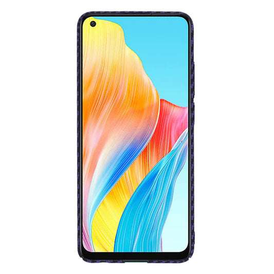 Tok Oppo A78 4G-hez, Techsuit, Carbonite FiberShell, Lila