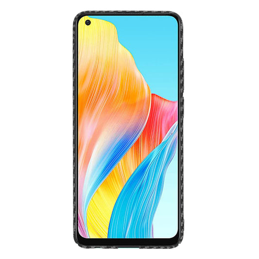 Tok Oppo A78 4G-hez, Techsuit, Carbonite FiberShell, Fekete