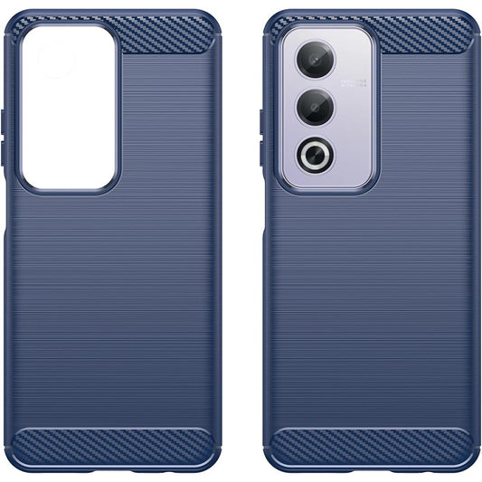 Tok Oppo A80-hoz, Techsuit, karbon, kék
