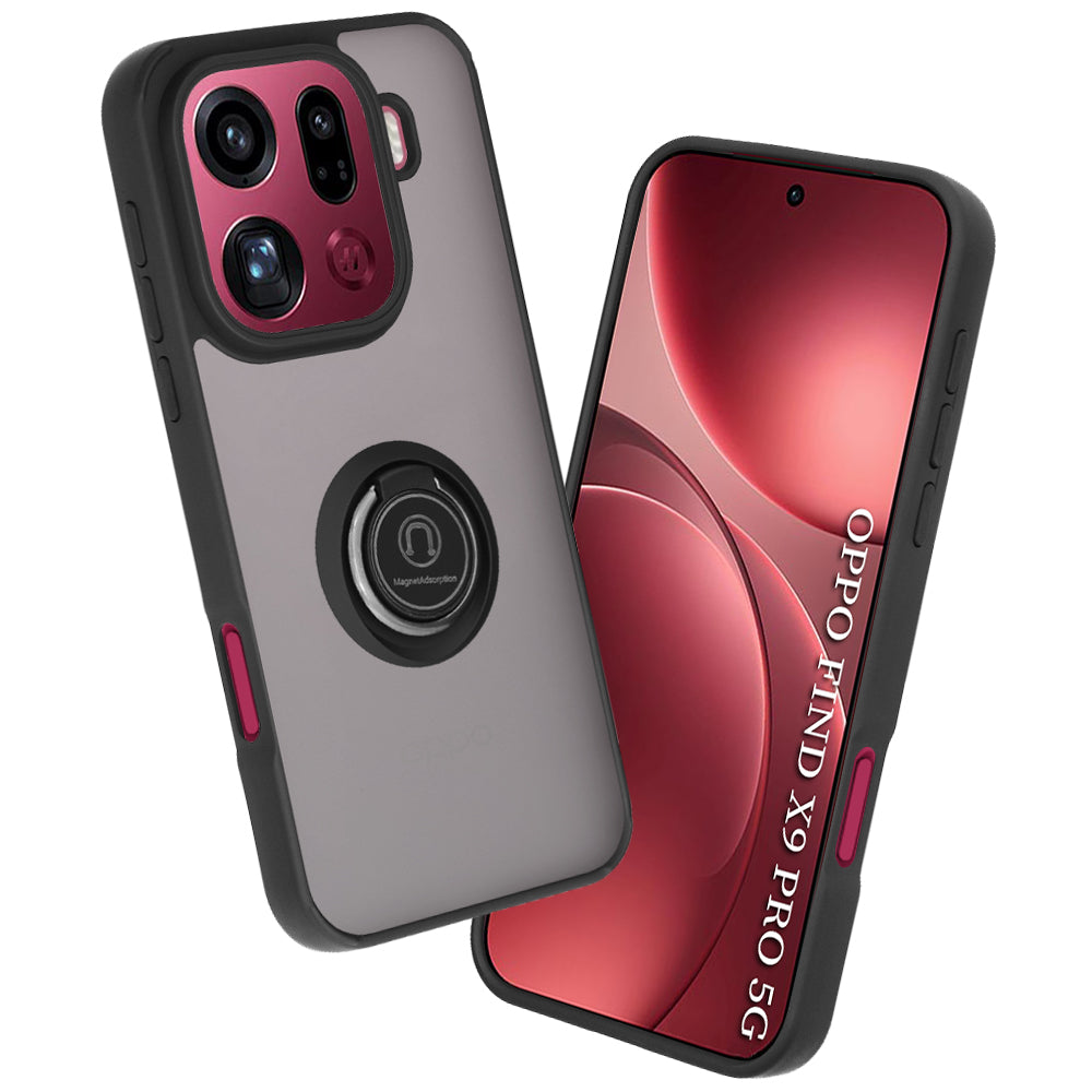 Tok Oppo Find X9 Pro-hoz, Techsuit, Glinth, Fekete