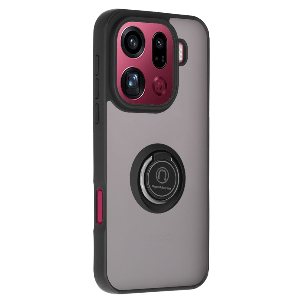 Tok Oppo Find X9 Pro-hoz, Techsuit, Glinth, Fekete