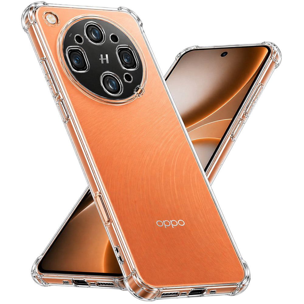 Case for Oppo Find X9 Ultra, Techsuit, Shockproof Clear, Transparent