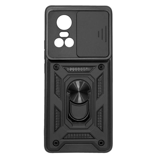 Tok Oppo Reno10 / Reno10 Pro-hoz, Techsuit, CamShield, Fekete