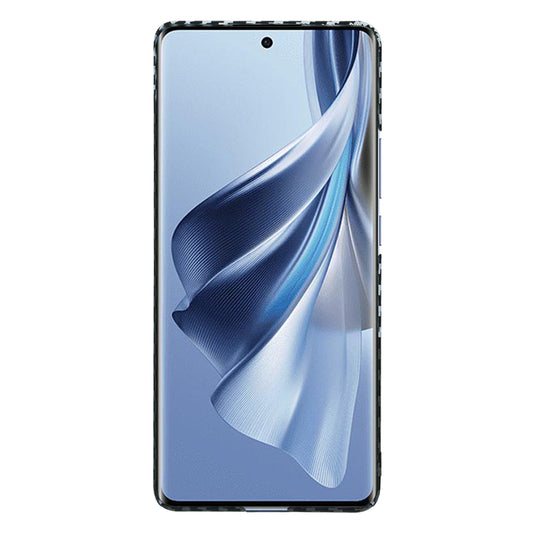 Tok az Oppo Reno10 / Reno10 Pro készülékhez, Techsuit, Carbonite FiberShell, Fekete Szürke