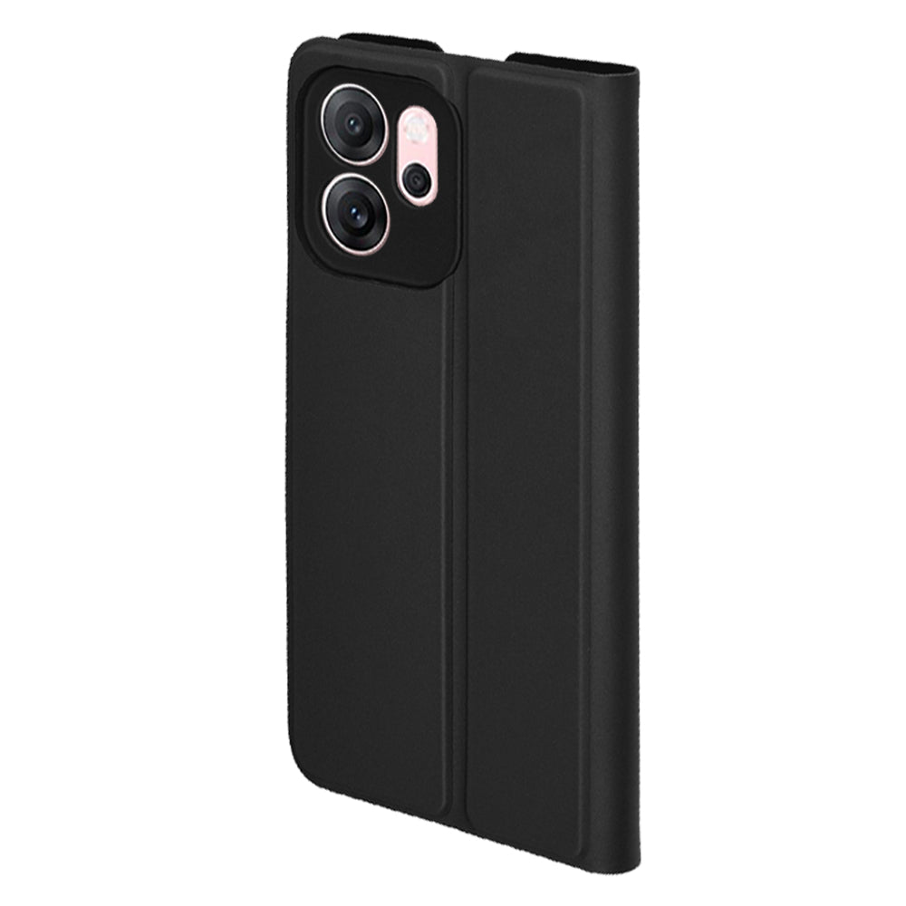 Case for Oppo Reno14 FS 5G / Reno14 F, Techsuit, Magskin Book, Black