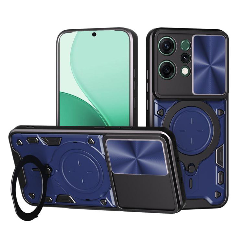 Case for Oppo Reno14, Techsuit, CamGuard Pro, Blue