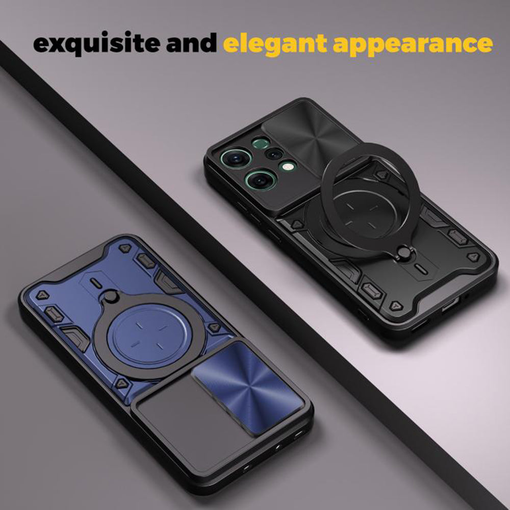 Case for Oppo Reno14, Techsuit, CamGuard Pro, Red