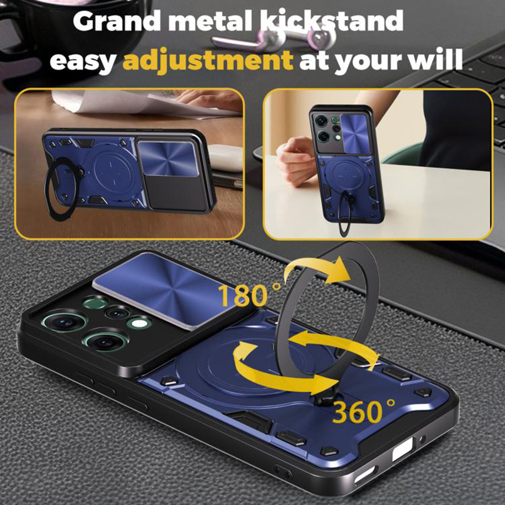 Case for Oppo Reno14, Techsuit, CamGuard Pro, Red