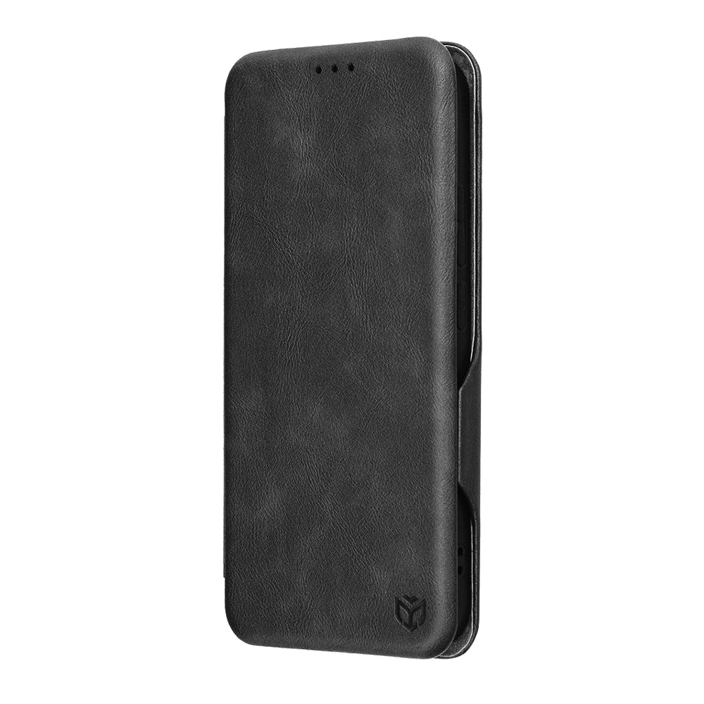 Tok a Oppo Reno14-hez, Techsuit, Safe Wallet Plus, Fekete