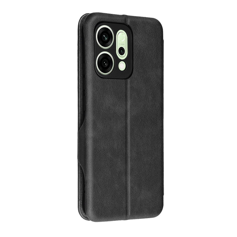 Tok a Oppo Reno14-hez, Techsuit, Safe Wallet Plus, Fekete