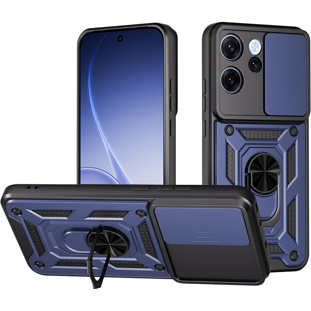 Case for Oppo Reno15 FS / Reno15 F, Techsuit, CamShield, Blue