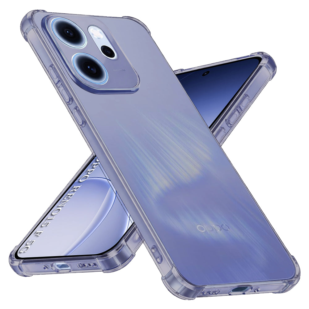 Tok Oppo Reno15 FS / Reno15 F-hez, Techsuit, Ütésálló Átlátszó, Füstszínű