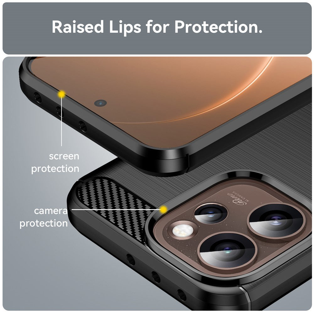 Oppo Reno15 Pro Max Techsuit szénfekete tok