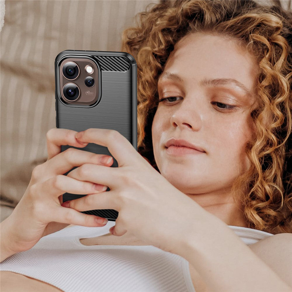 Oppo Reno15 Pro Max Techsuit szénfekete tok