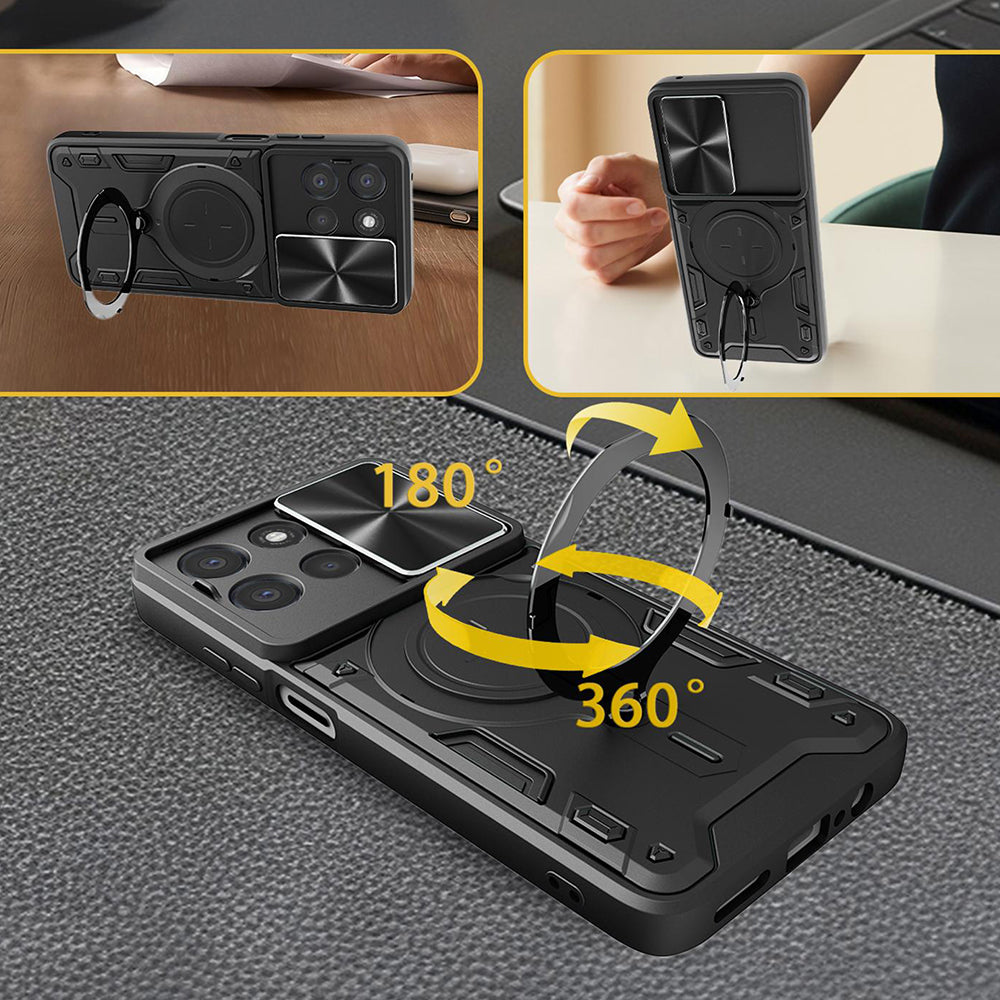 Tok Oppo Reno16 / Reno16 Pro, Techsuit, CamGuard Pro, Lila