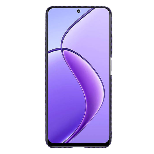 Tok Realme 12x / 12-hez, Techsuit, Carbonite FiberShell, Lila