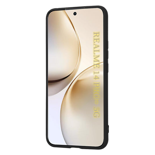 Tok Realme 14 Pro+-hoz, Techsuit, SoftFlex, Fekete