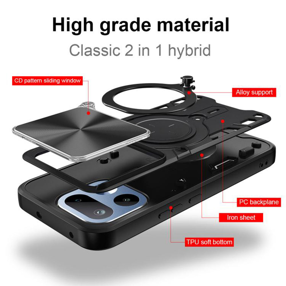 Tok Realme 16 Pro+ készülékhez, Techsuit, CamGuard Pro, Kék