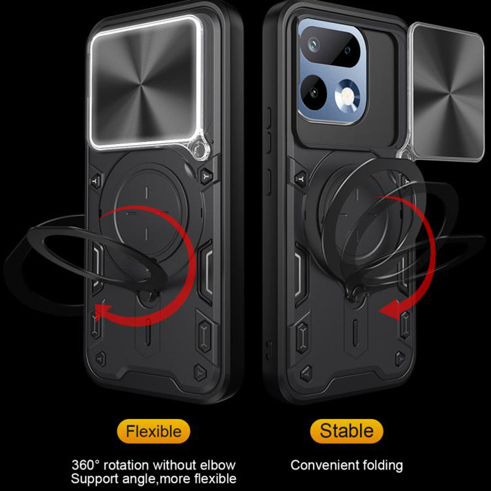 Tok Realme 16 Pro+ készülékhez, Techsuit, CamGuard Pro, Kék