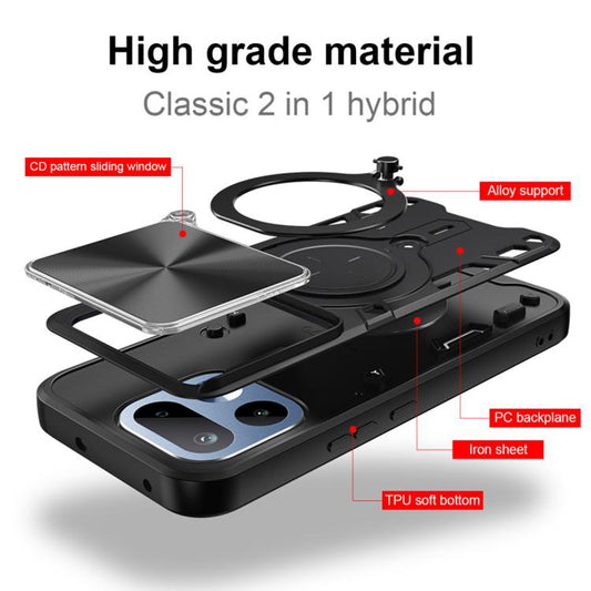 Tok Realme 16 Pro+ készülékhez, Techsuit, CamGuard Pro, Fekete