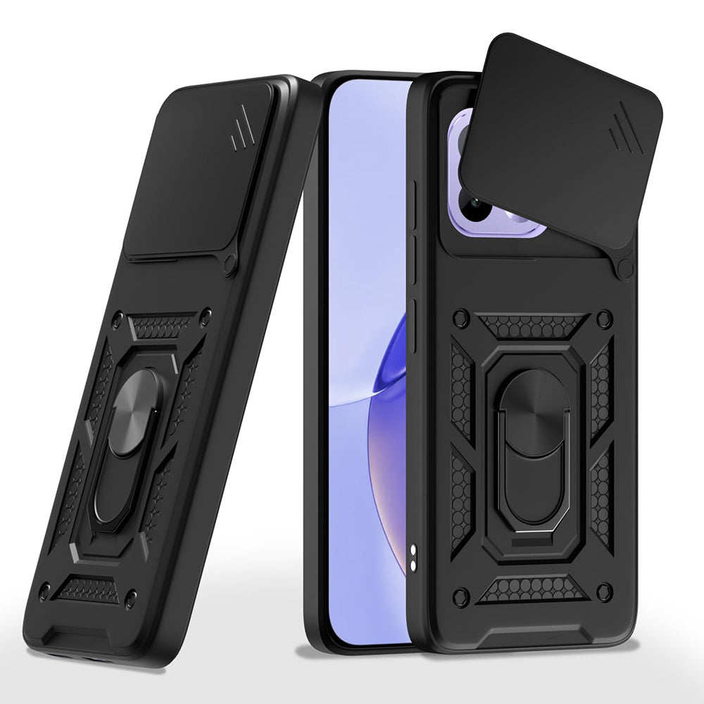 Tok a Realme 16 Pro-hoz, Techsuit, CamShield, Fekete
