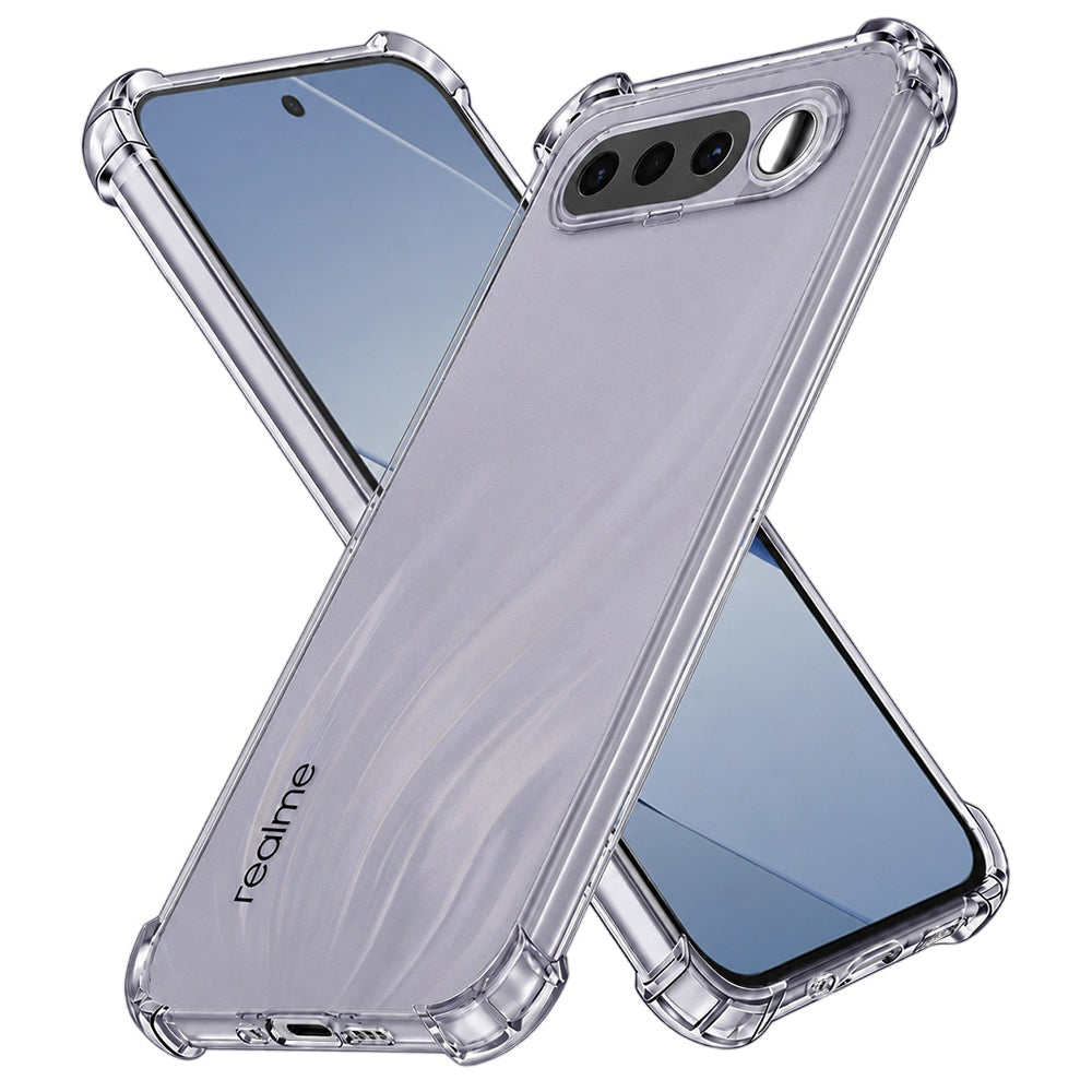Case for Realme 16, Techsuit, Shockproof Clear, Smoke