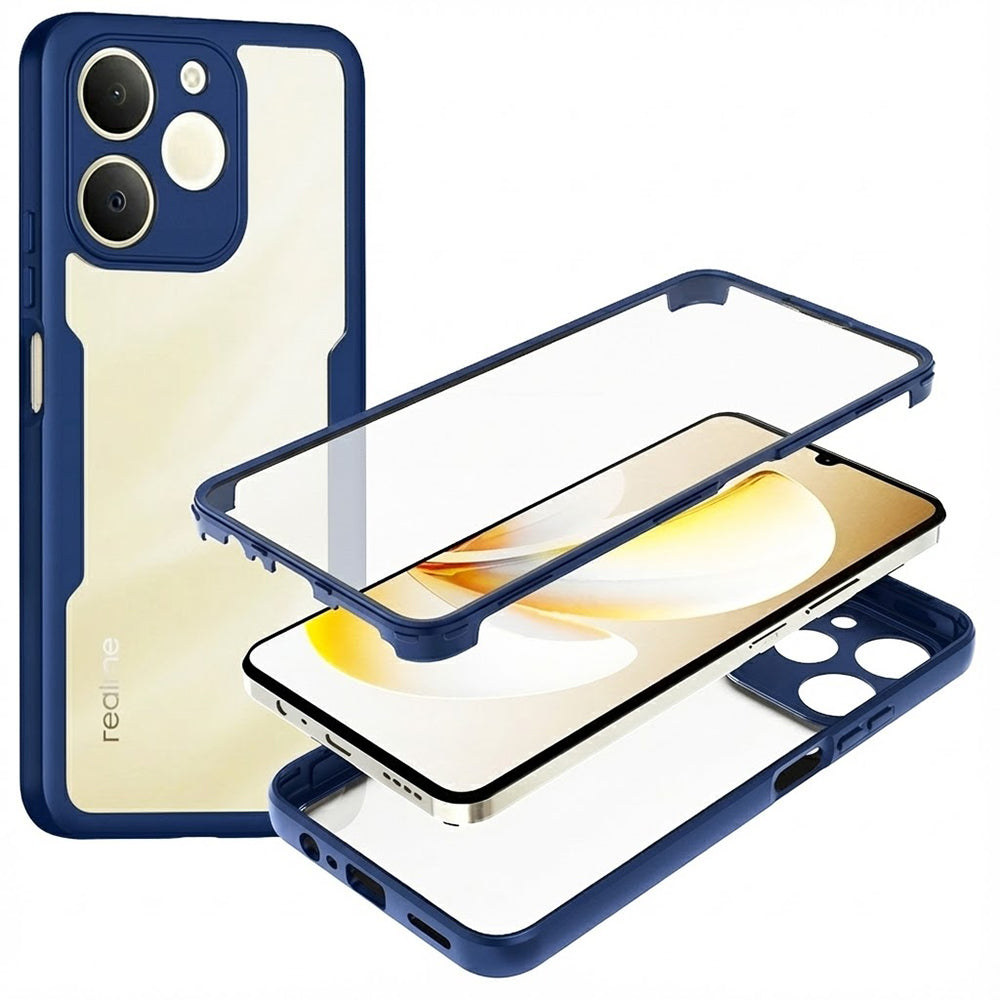 Tok a Realme Note 70T-hez, Techsuit, ColorVerse 360, Kék
