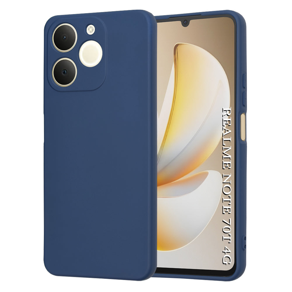 Tok a Realme Note 70T-hez, Techsuit, SoftFlex, Tengerészkék